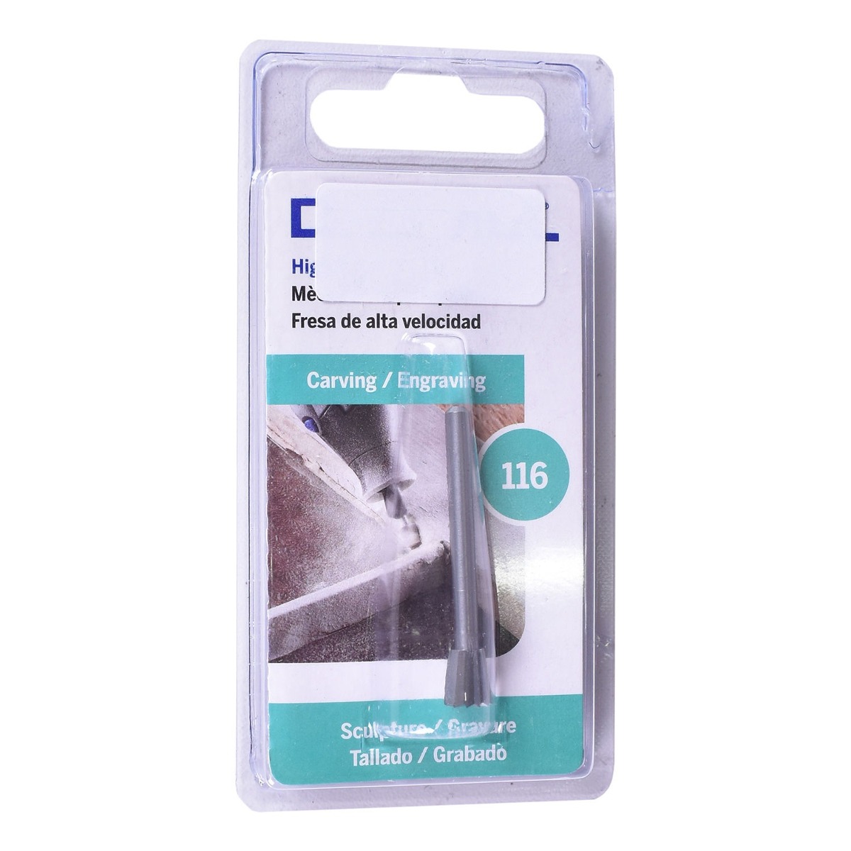 116 Escariador de alta velocidade trapézio 1/4 6,4mm para Dremel - Dremel - Imagem 4